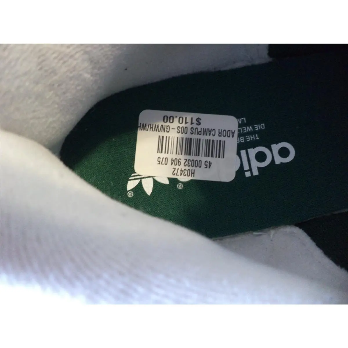 Adidas shoes - adidas Campus - Campus - H03472 - Green 5