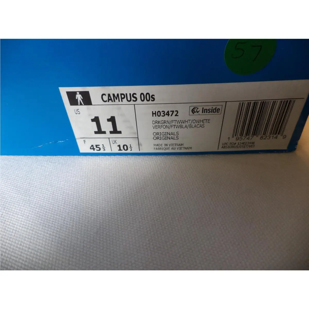 Adidas shoes - adidas Campus - Campus - H03472 - Green 6