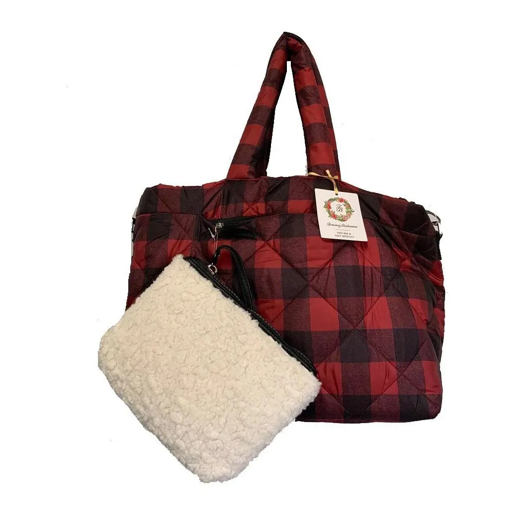 Tommy Bahama Tote Bag Fur Cozy Wristlet Large