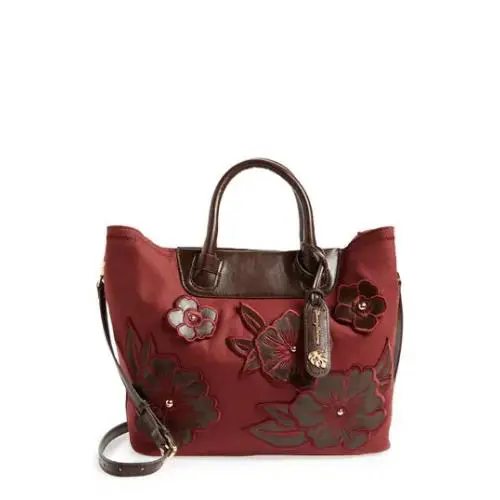 Casbah Canvas Satchel - Red by Tommy Bahama