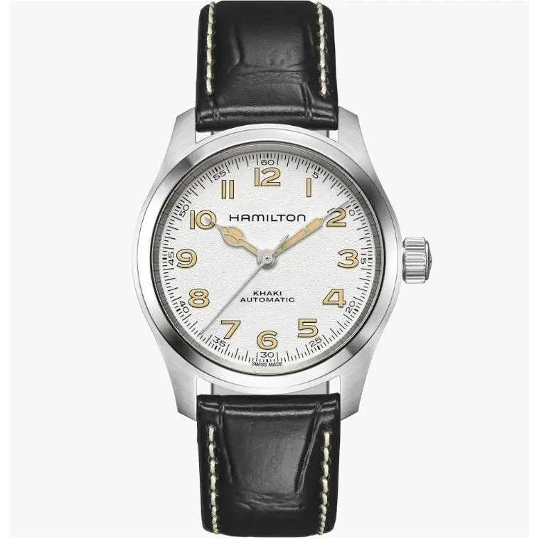 Khaki Field Murph White Dial Automatic 38mm Men`s Watch H70405710 by Hamilton
