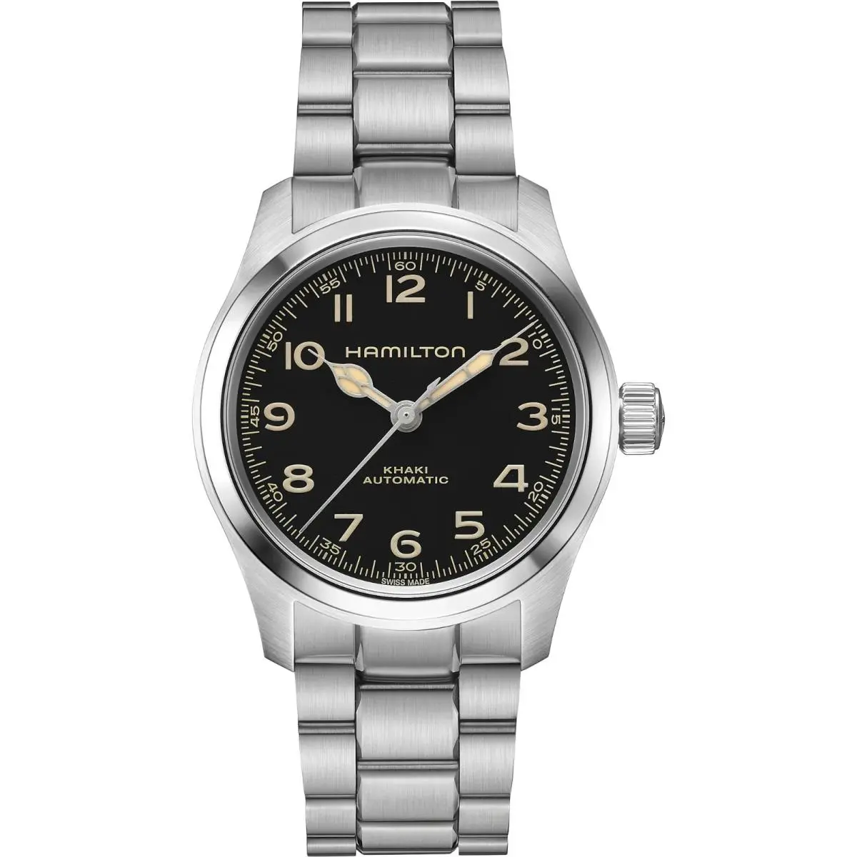 Hamilton Khaki Field Murph Black Dial Automatic 38mm Men`s Watch H70405130