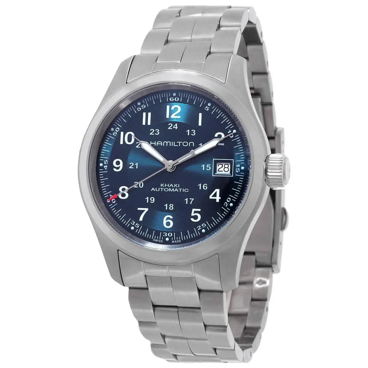 Hamilton Khaki Field Automatic Blue Dial Watch H70455140