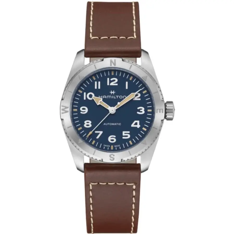 Hamilton Khaki Field Expedition Auto Blue Dial Men`s Watch H70225540