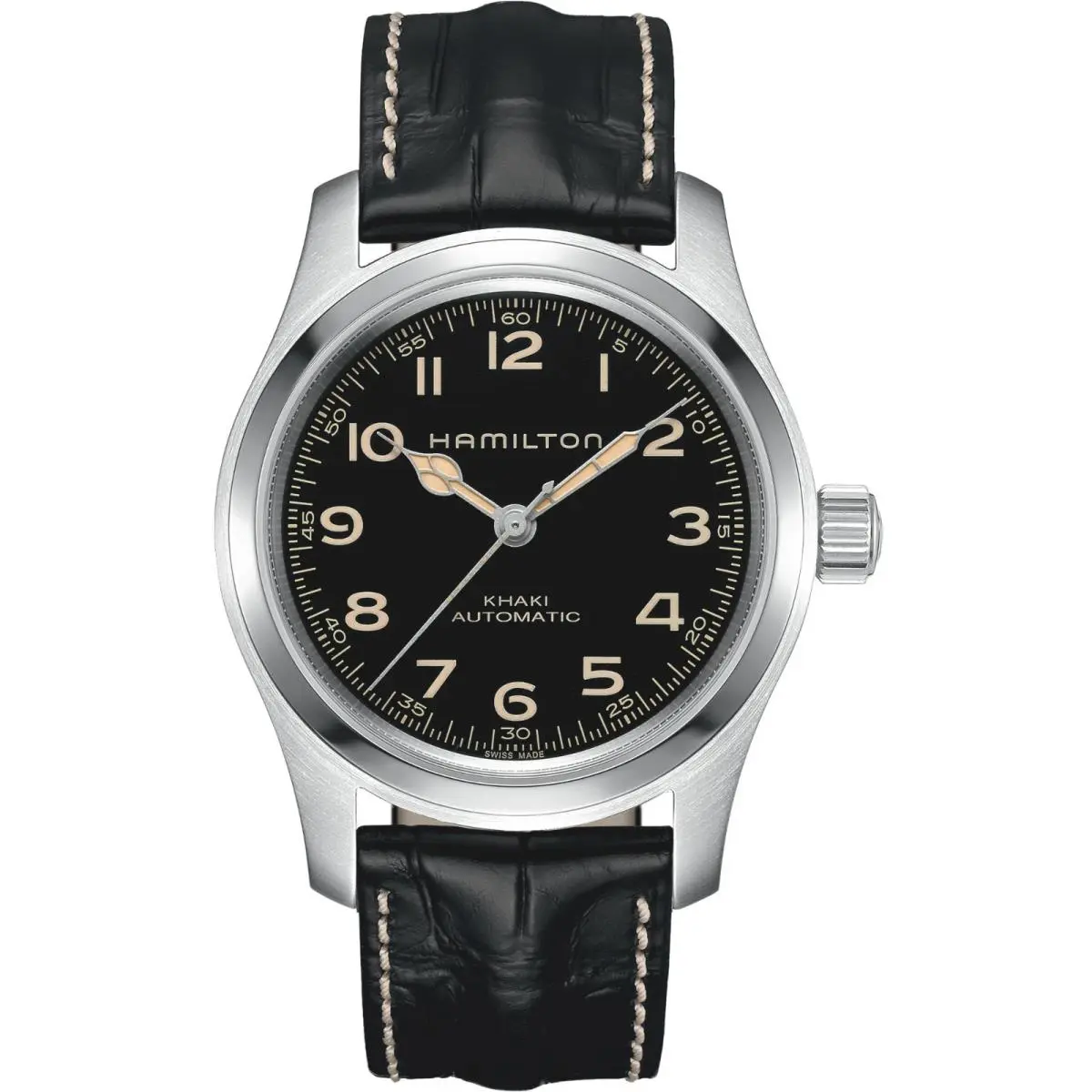 Khaki Field Murph Automatic 42 MM Black Dial Watch H70605731 by Hamilton