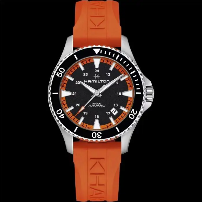 Hamilton Men`s Khaki Navy Scuba Auto H82395331