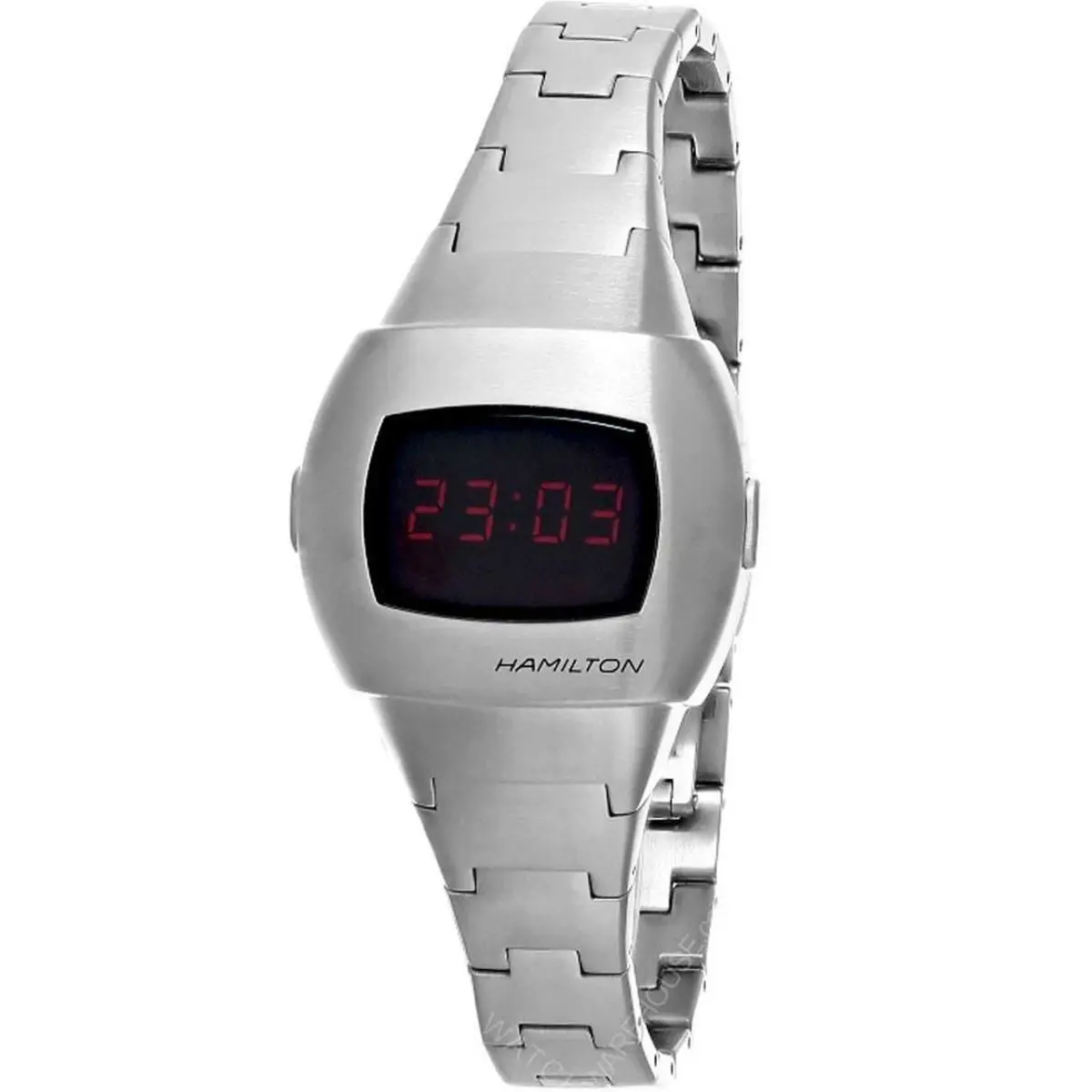 Psr 74 Digital Quartz Stainless Steel Women`s Watch H52304130 by Hamilton