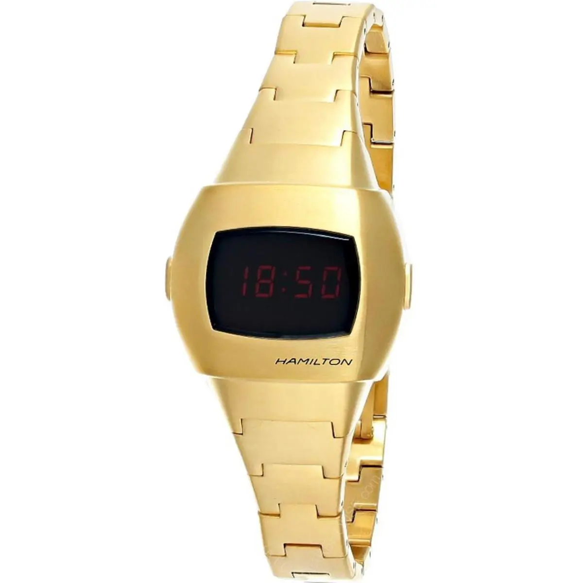 Hamilton Psr Digital Quartz Gold Steel Women`s Watch H52314130