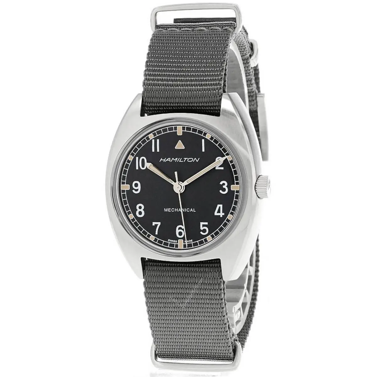 Khaki Pilot Pioneer 36x33MM Blk Nylon Band Men`s Watch H76419931 by Hamilton
