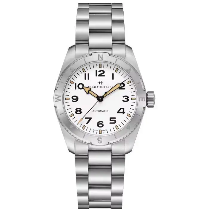 Hamilton Khaki Field Expedition Auto Automatic 37mm White Dial Watch H70225110