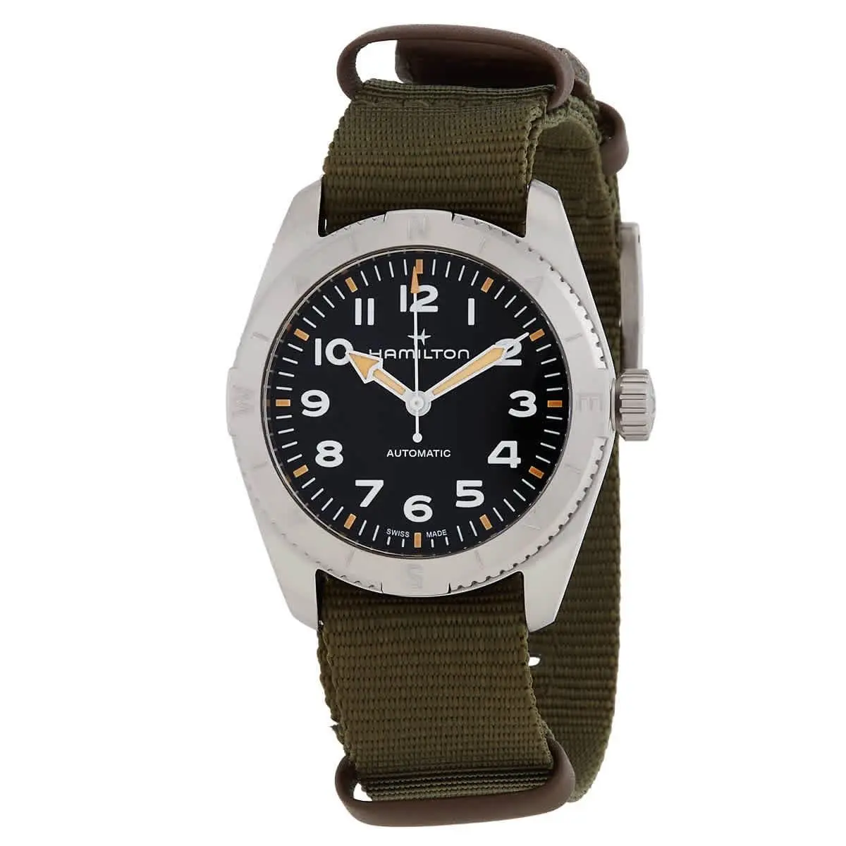 Khaki Field Expedition Auto Black Dial Watch H70225931 by Hamilton