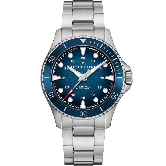 Khaki Navy Scuba Automatic 43mm Blue Dial Watch H82505140 by Hamilton