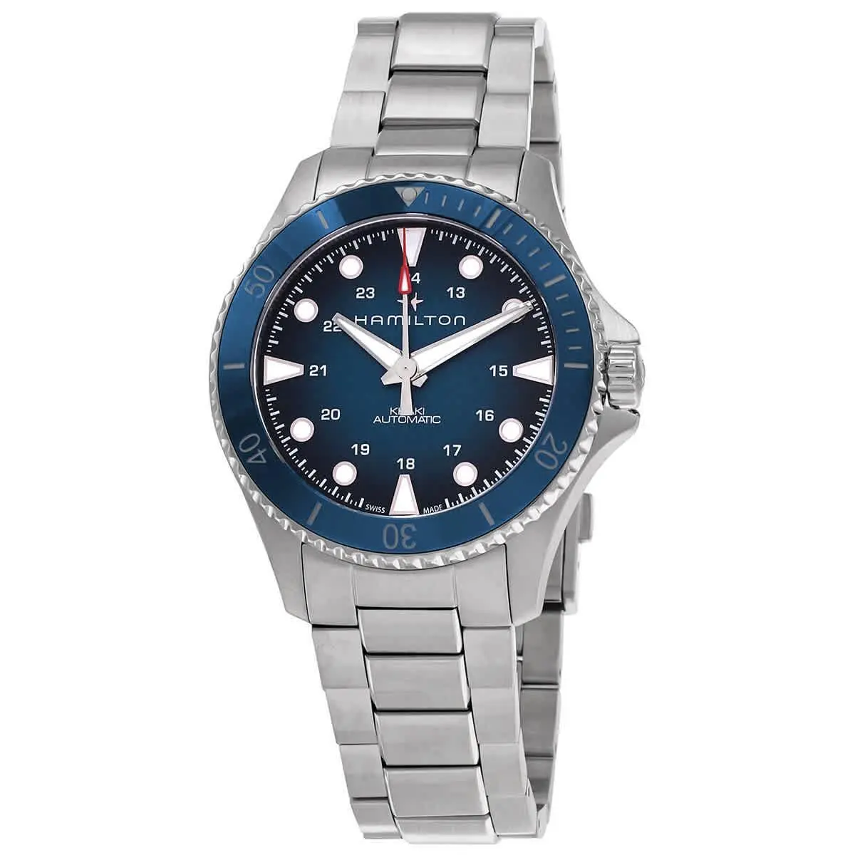 Hamilton Khaki Navy Scuba Automatic Blue Dial Men`s Watch H82505140