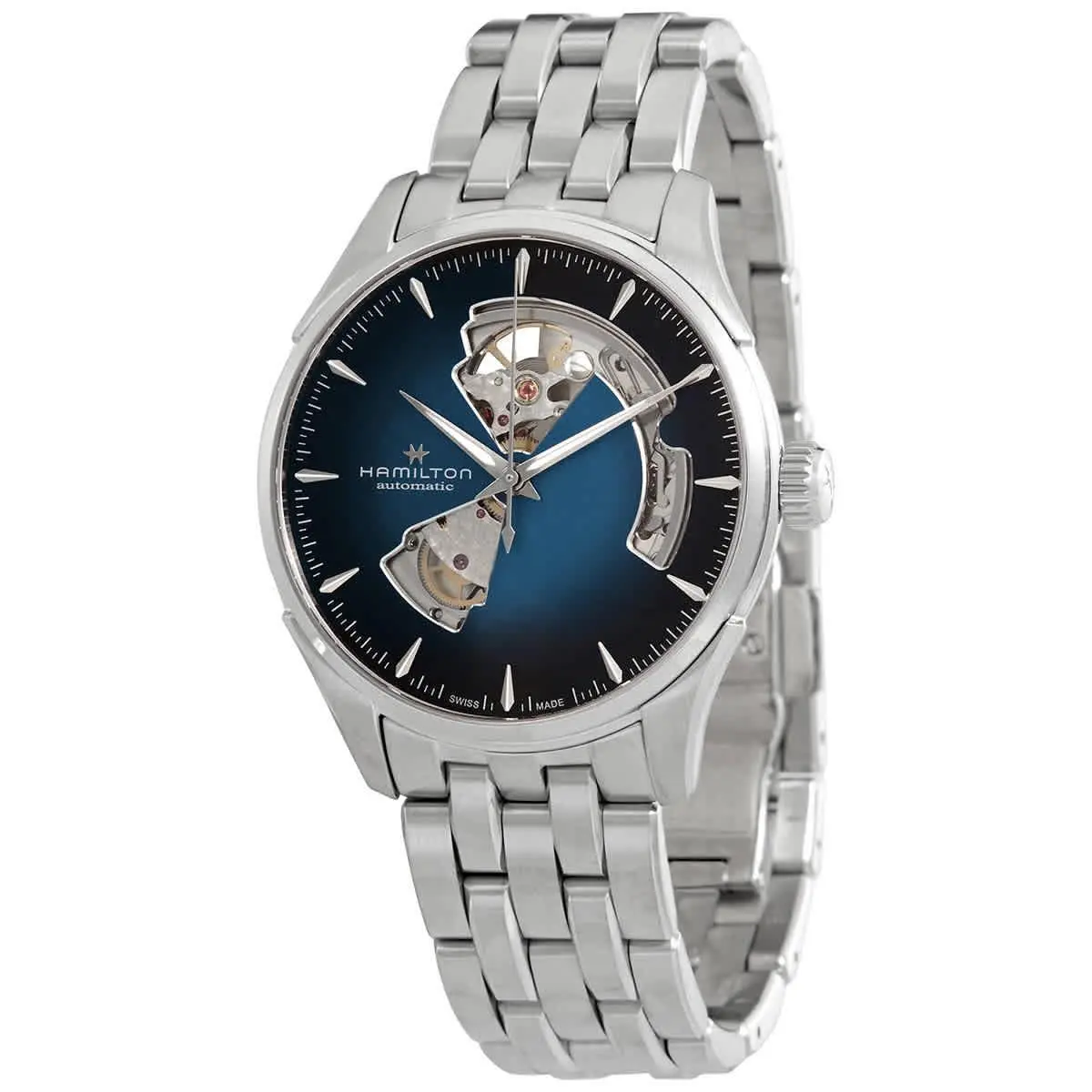 Jazzmaster Automatic Blue Dial Men`s Watch H32675140 by Hamilton