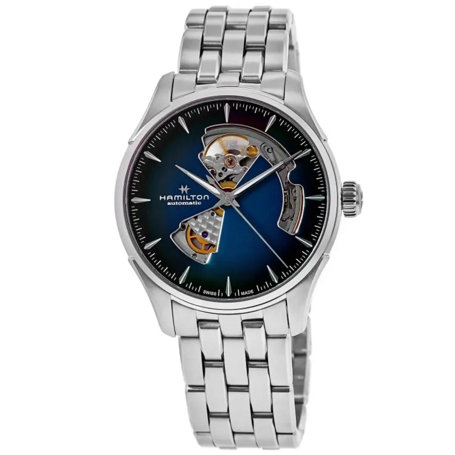 Hamilton Jazzmaster Open Heart Automatic Blue Dial Men`s Watch H32675140