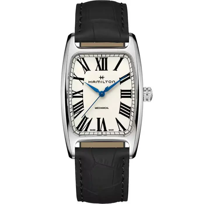 American Classic Boulton Mechanical White Dial Watch H13519711 by Hamilton
