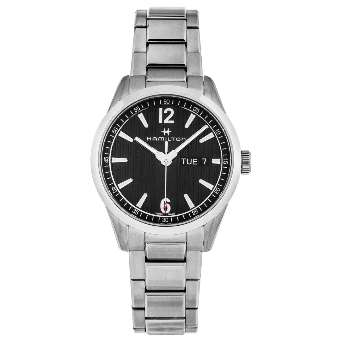 Hamilton Broadway Day Date Anthracite 40mm Quartz Mens Watch H43311135