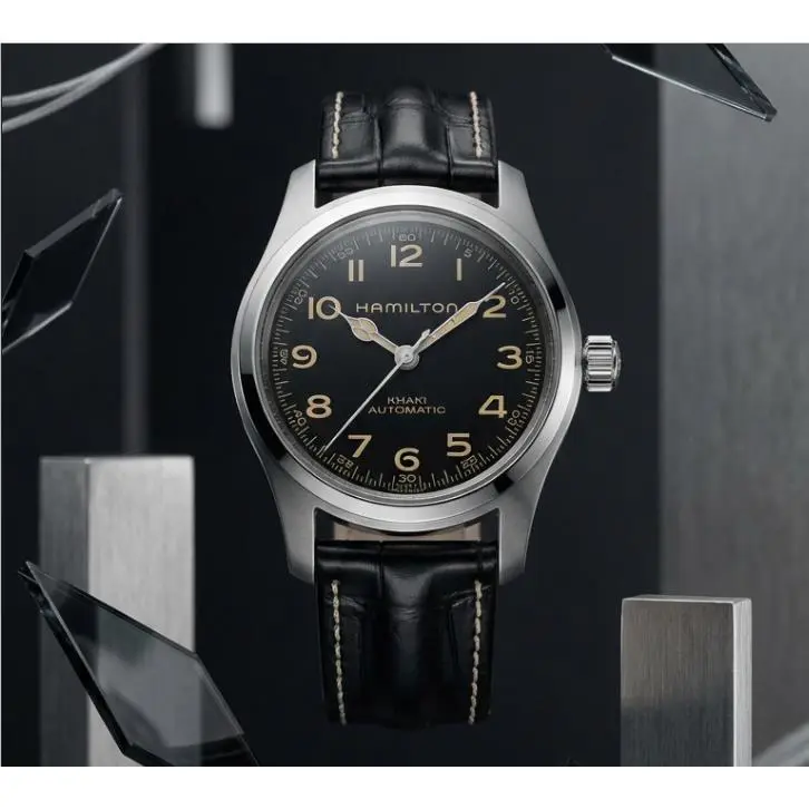 Hamilton Khaki Field Murph Automatic Black Men`s Watch H70605731