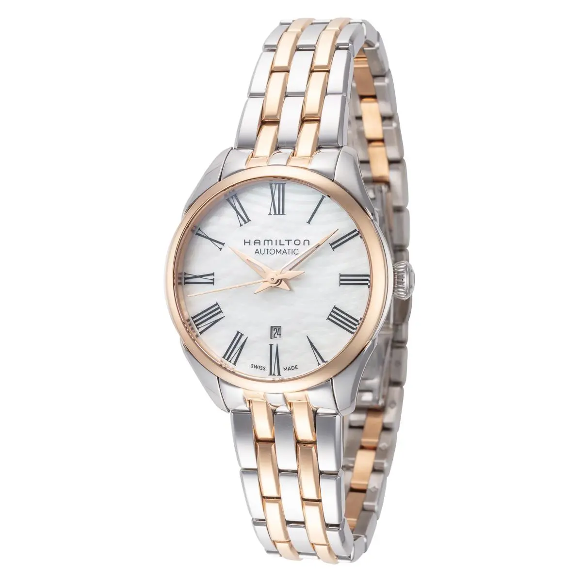 Hamilton Women`s Jazzmaster 30mm Automatic Watch H42225191