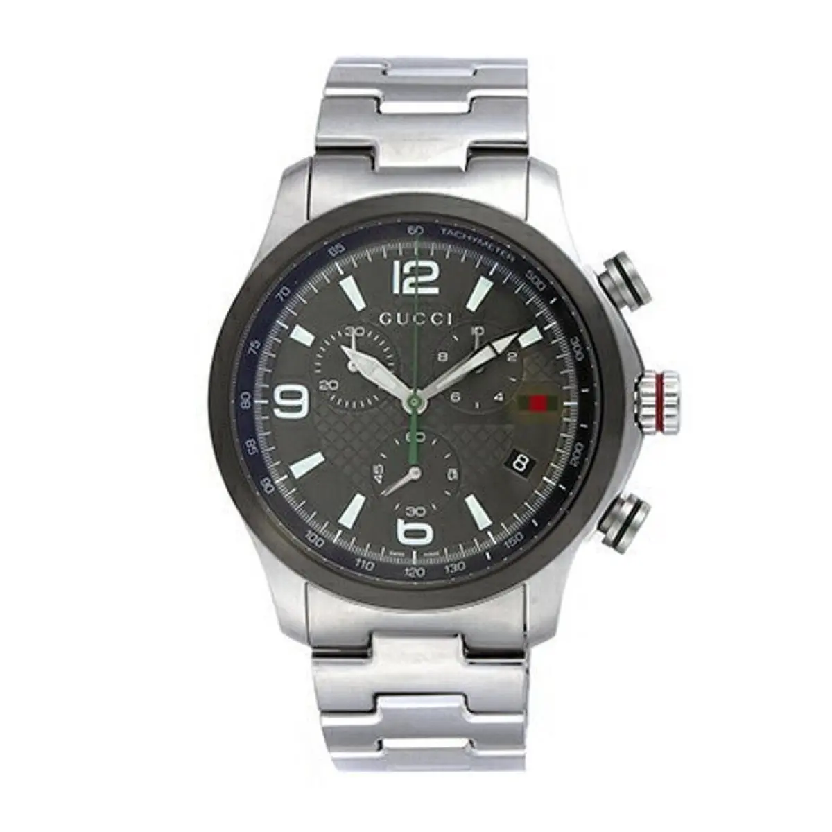 G-timeless YA126238 Men`s Swiss Chronograph Watch - Retail Price by Gucci