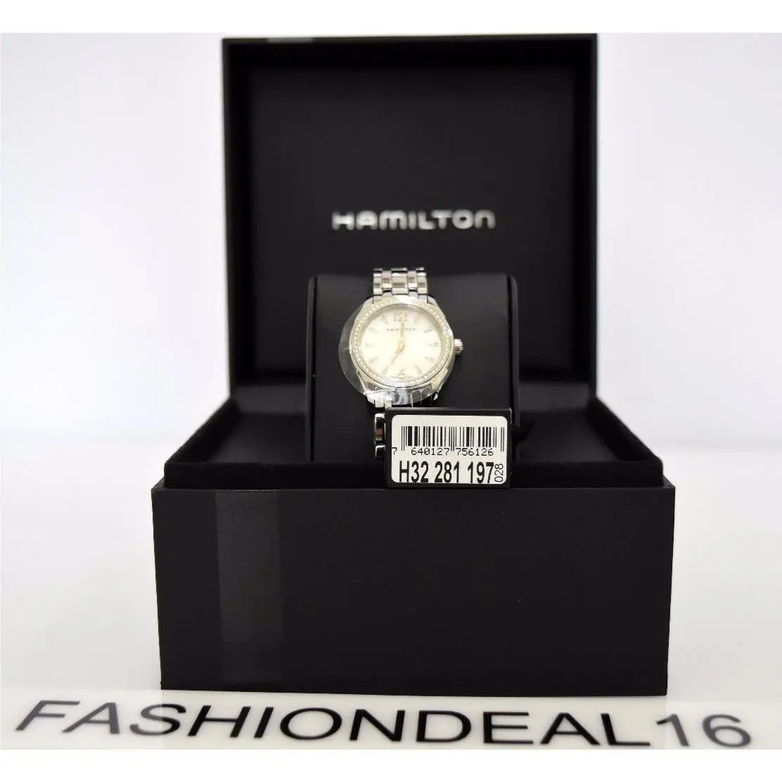 Hamilton Jazzmaster Mop SS Diamond H32281197 NO Box Watch
