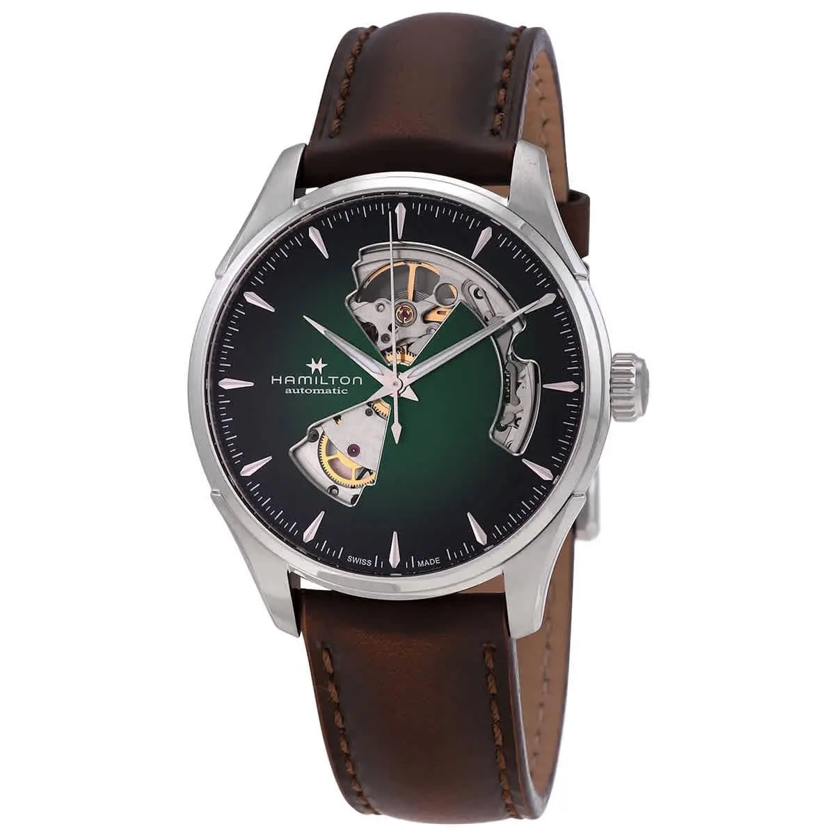 Hamilton Jazzmaster Automatic Green Dial Men`s Watch H32675560