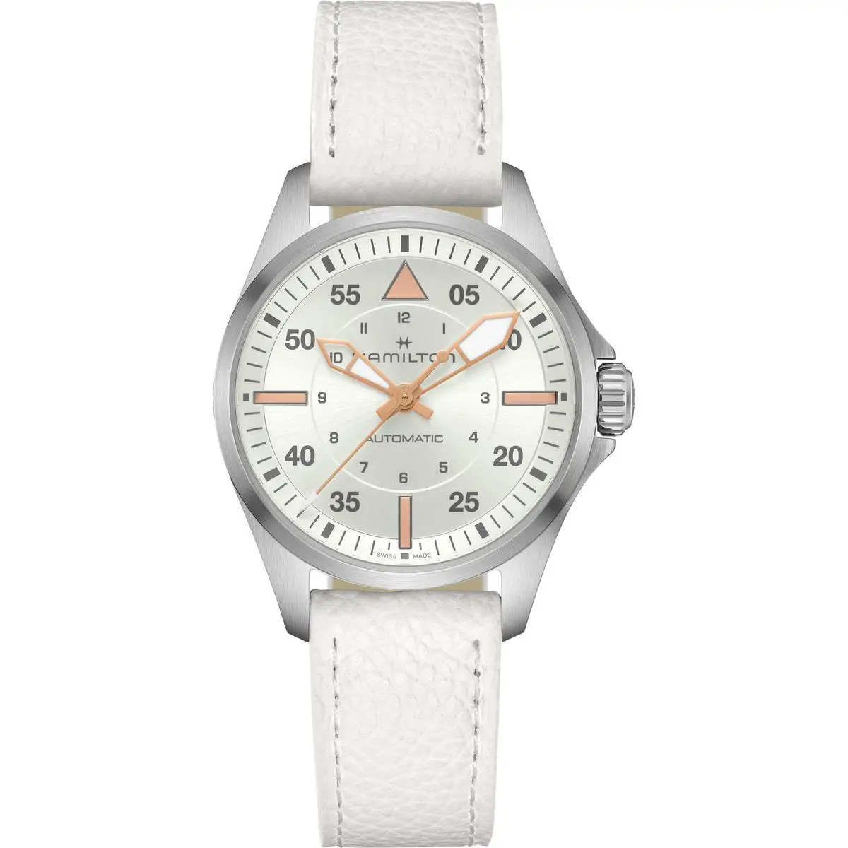 Hamilton Women`s Khaki Navy 36mm Automatic Watch H76215850