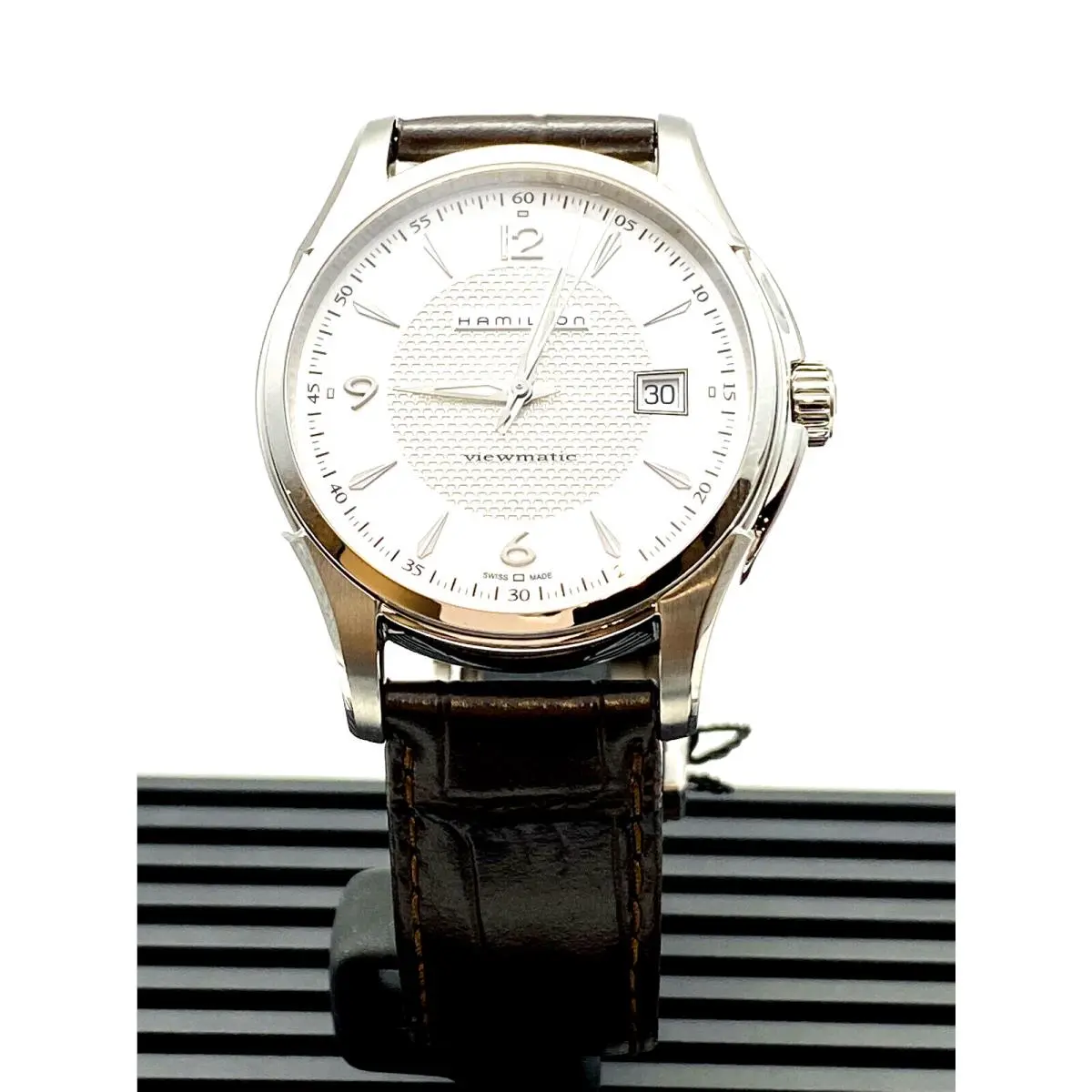 Hamilton Men`s Jazzmaster Viewmatic Automatic Brown Watch H32515555