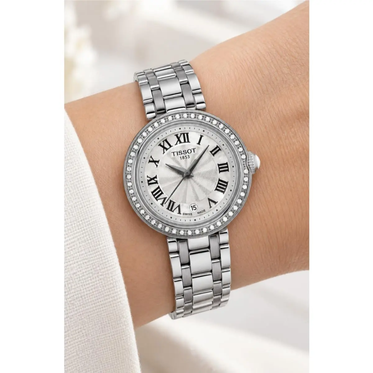 Bellissima Women’s Swiss Quartz Watch 26mm T126.010.61.113.00 by Tissot