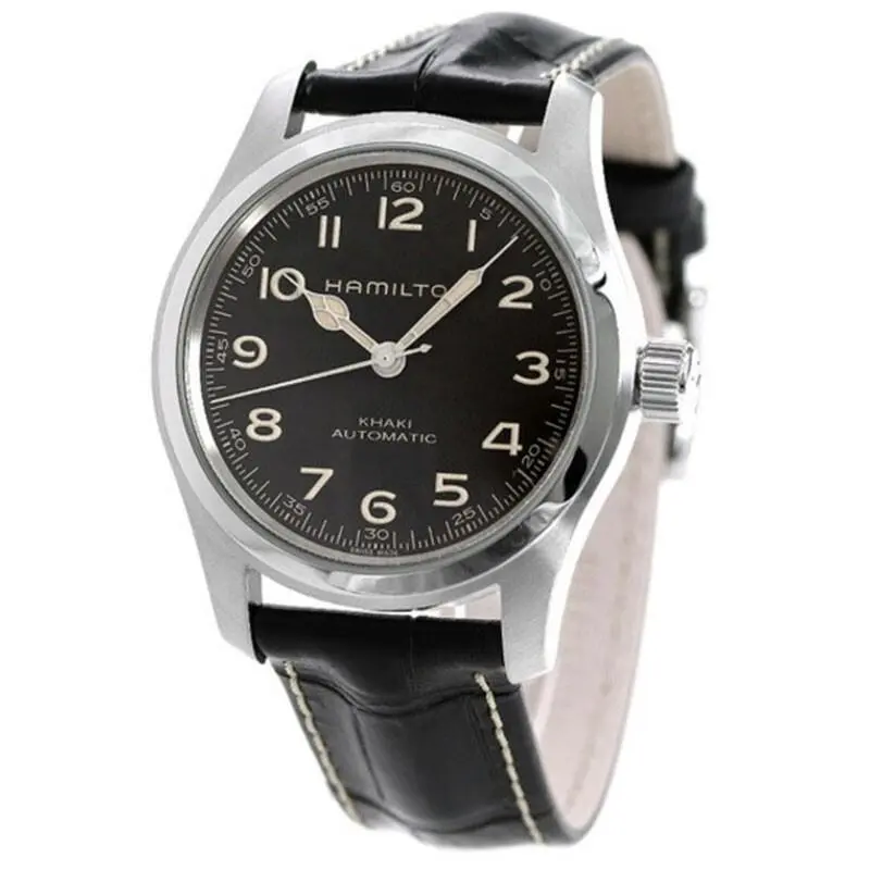 Hamilton Khaki Field Murph Automatic Black Men`s Watch H70605731
