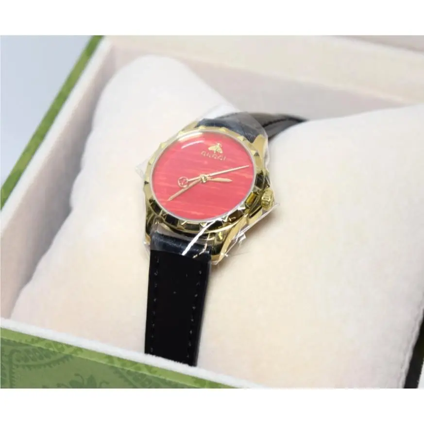 Le Marche YA126556 Red Women`s Watch - 27MM by Gucci