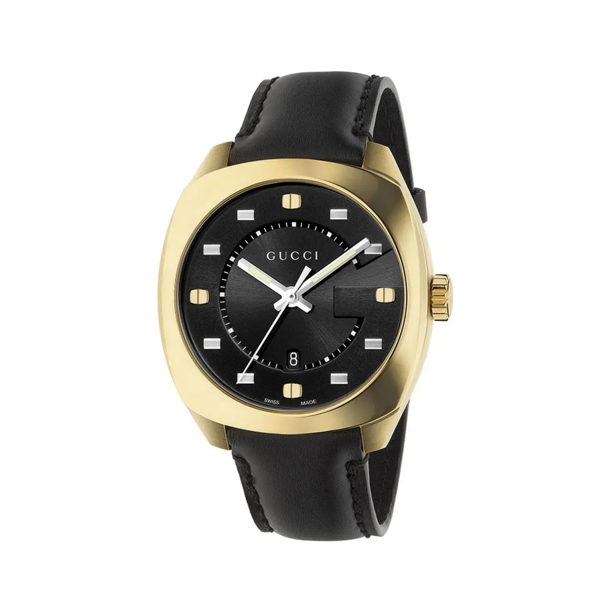 Gucci YA142310 Men`s GG2570 Black Quartz Watch