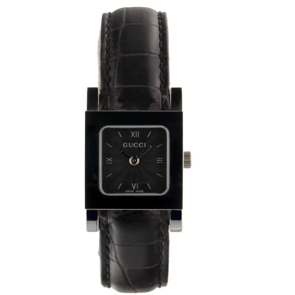 Gucci 7900 Series Ladies Black Dial Watch YA079602