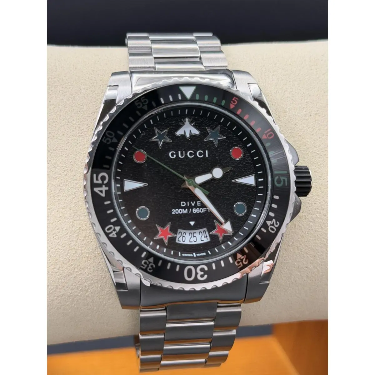 Gucci YA136221 Dive Unisex Watch 45mm