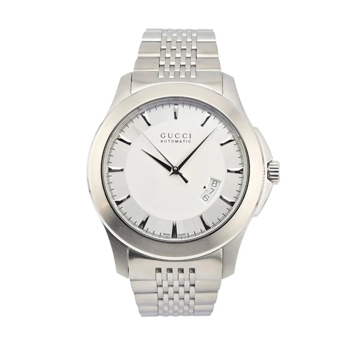 Gucci Timeless Men`s Automatic Stainless Steel Watch - YA126209