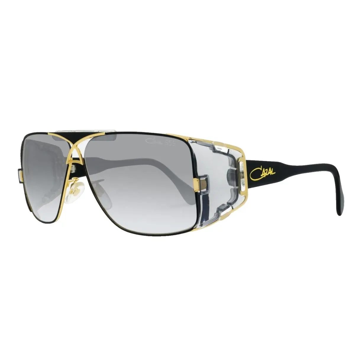 Legends 955 Gold Black/light Grey Shaded 302 Sunglasses by Cazal