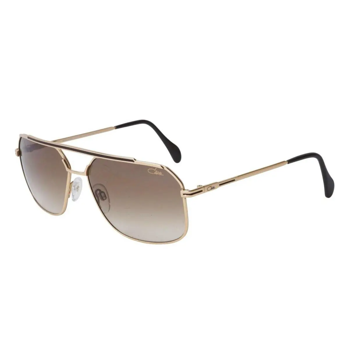 Cazal 9081 18K Gold Black/brown Shaded 002 P Sunglasses
