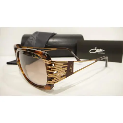 Cazal 8005 Women`s Sunglasses Color 003 Brown Gold