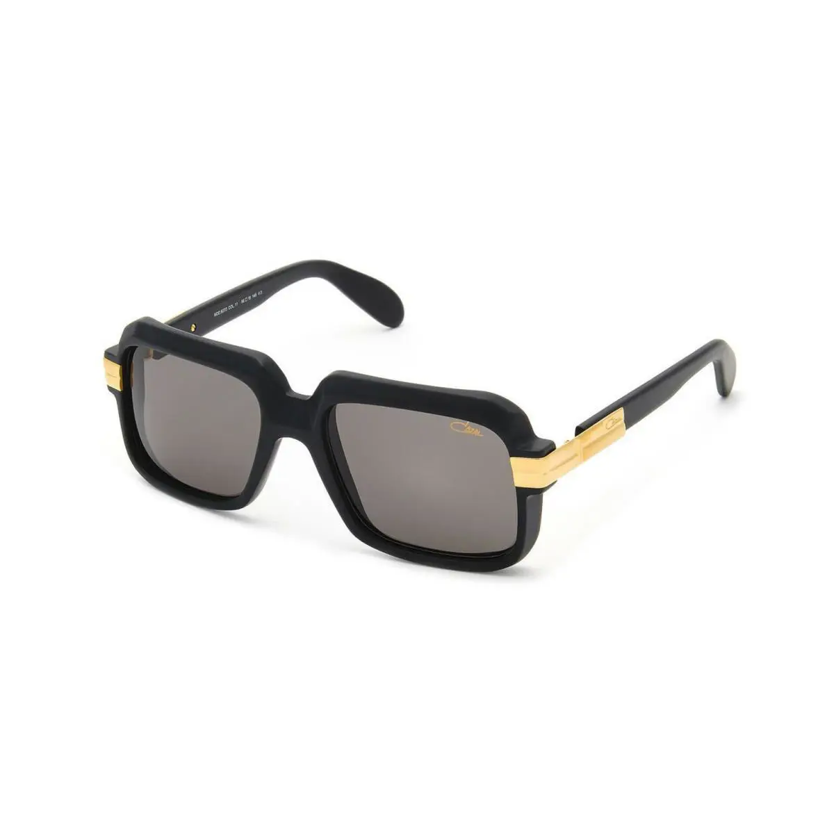 Cazal Legends 607/3 Matte Black Gold/grey 011 Sunglasses