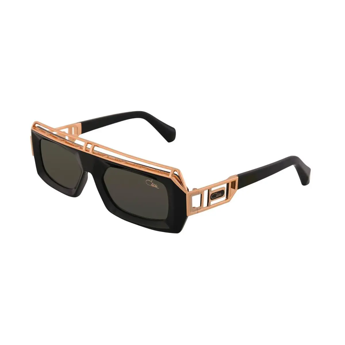 Cazal 8517 Black and Gold/grey Shaded 001 Sunglasses