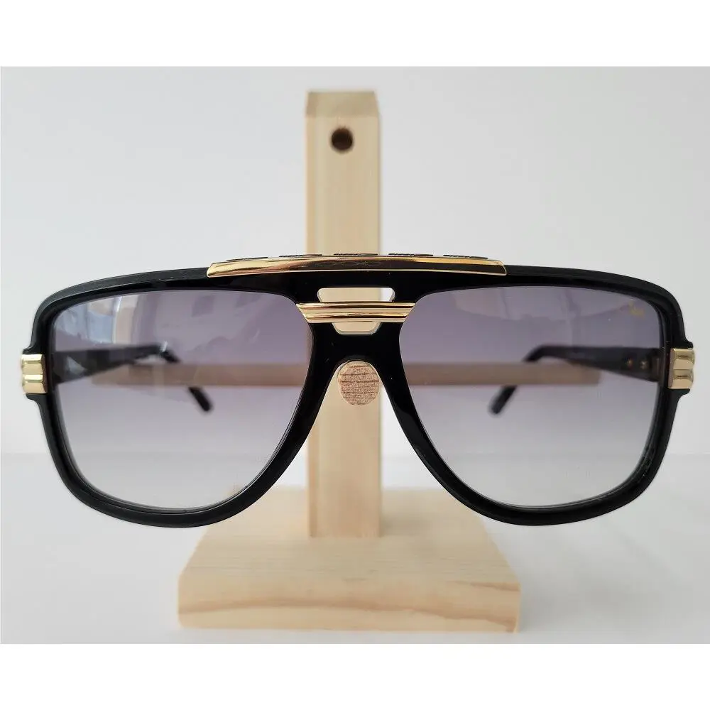 Cazal 8037 Sunglasses Black Gold 001