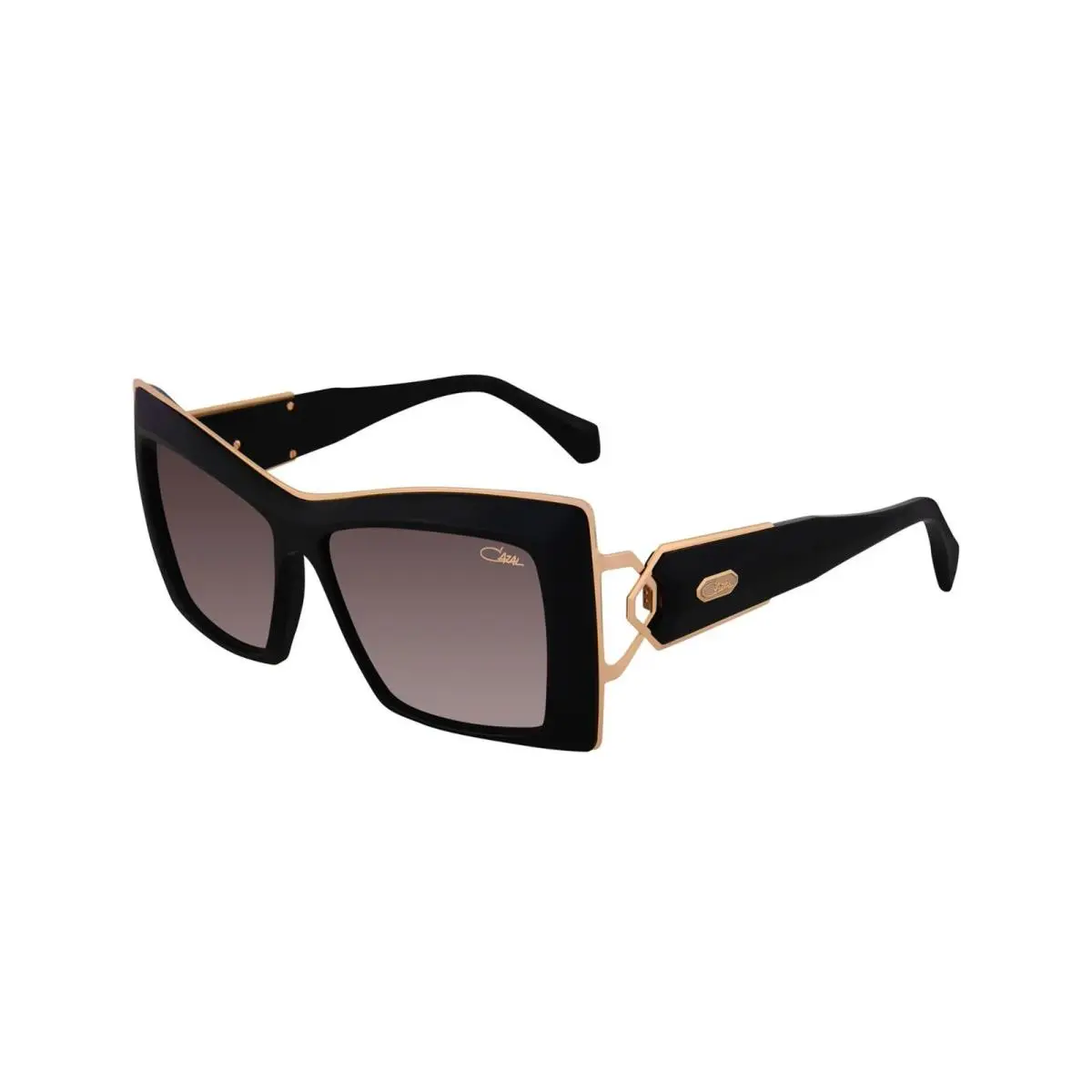 Cazal 8514 Black and Gold/grey Shaded 001 Sunglasses