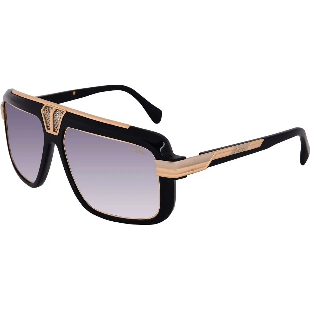 Cazal 678 Black Gold/grey Shaded 001 Sunglasses