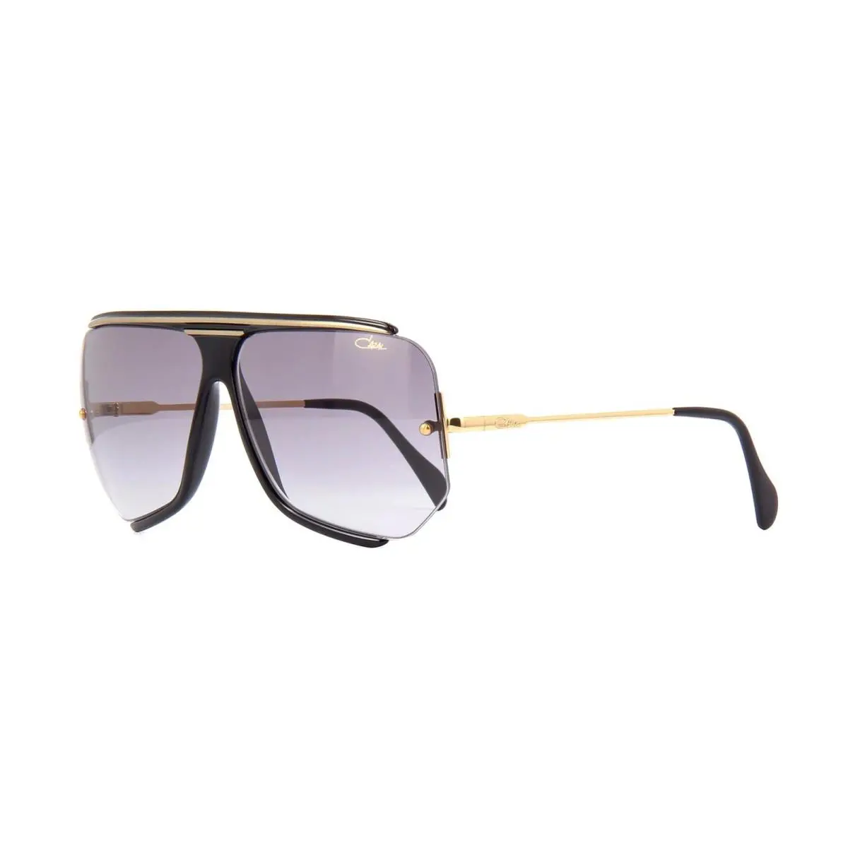 Legends 850 Black Gold/grey Shaded 001 Sunglasses by Cazal
