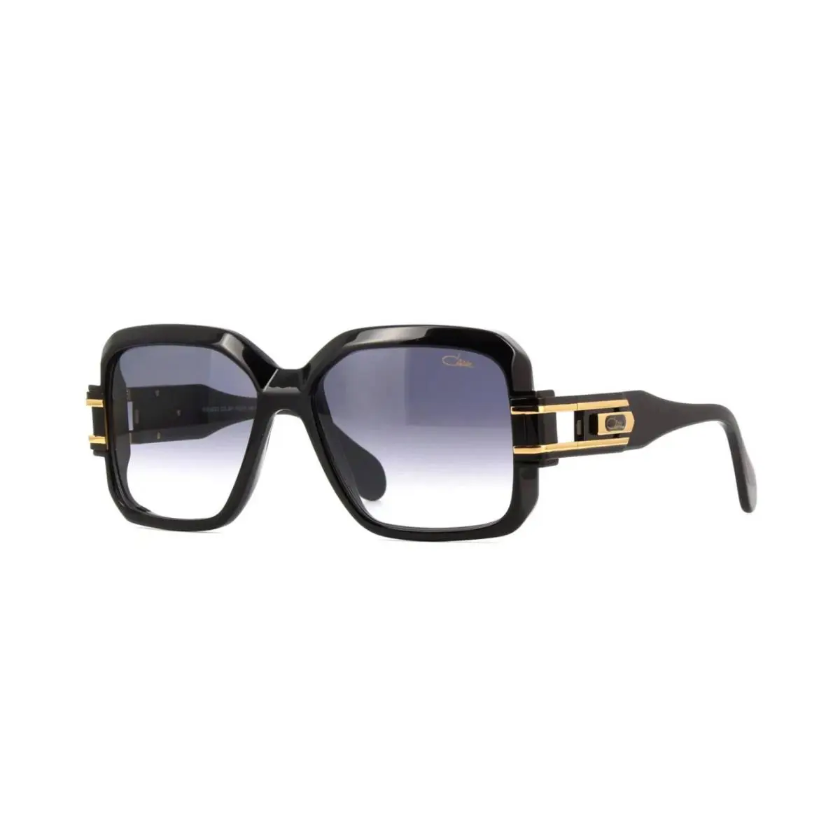 Cazal Legends 623/3 Black Gold/grey Shaded 001 Sunglasses - Frame: Black, Lens: Grey Shaded