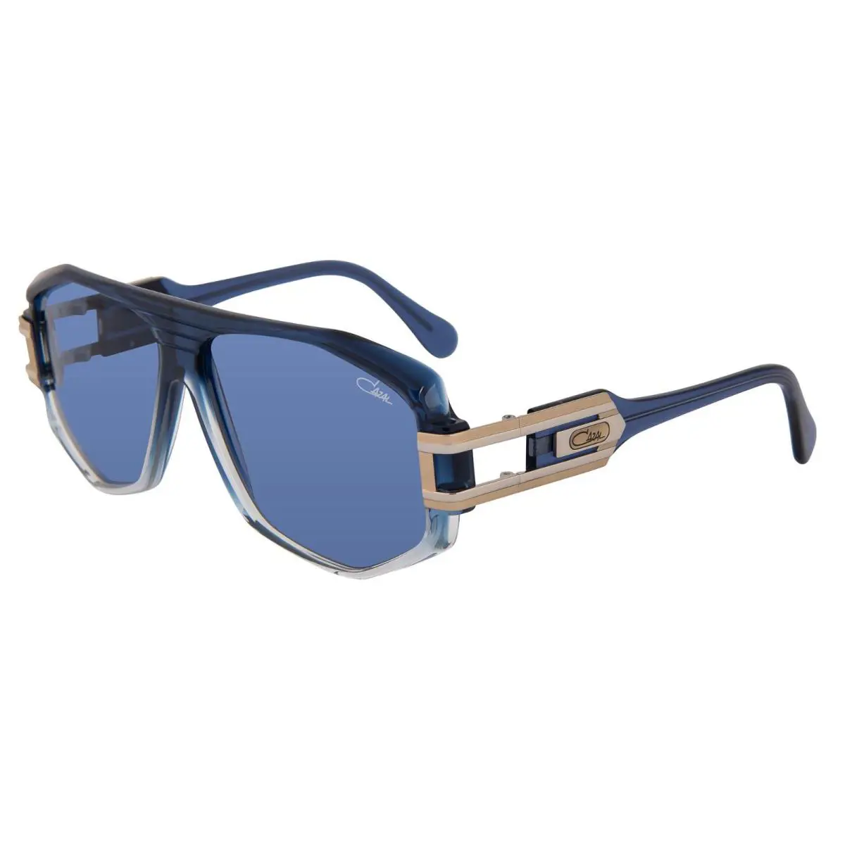 Cazal Legends 163/3 Blue Transparent Grey and Gold/blue 010 Sunglasses