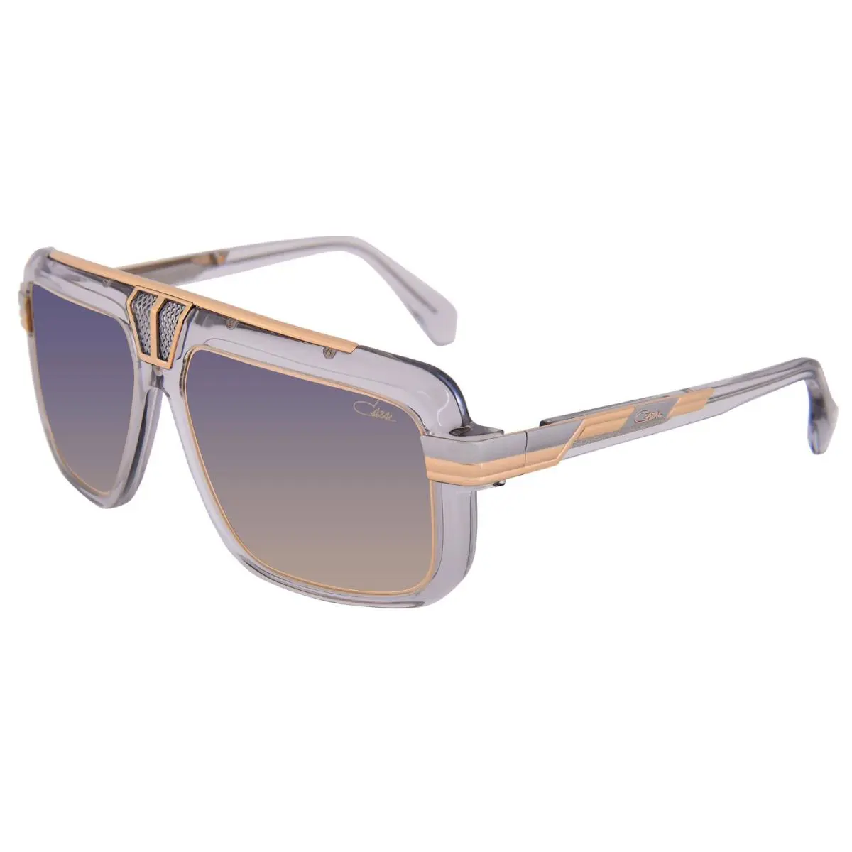 678 Grey Gold/grey Blue Shaded 003 Sunglasses by Cazal