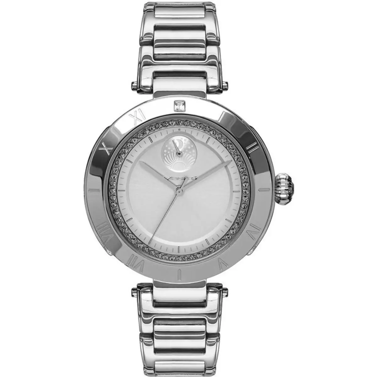 Vestal RSE3M001 Women`s The Rose Silver Band Watch