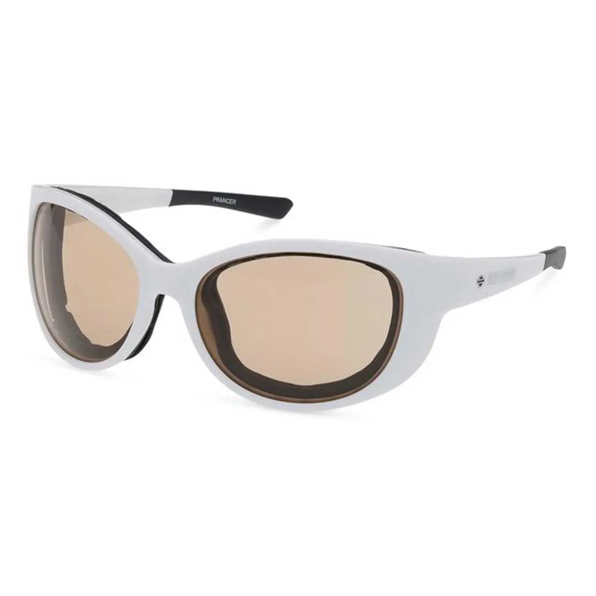 Harley-davidson Women`s Prancer Sport Photochromic Sunglasses White Frames