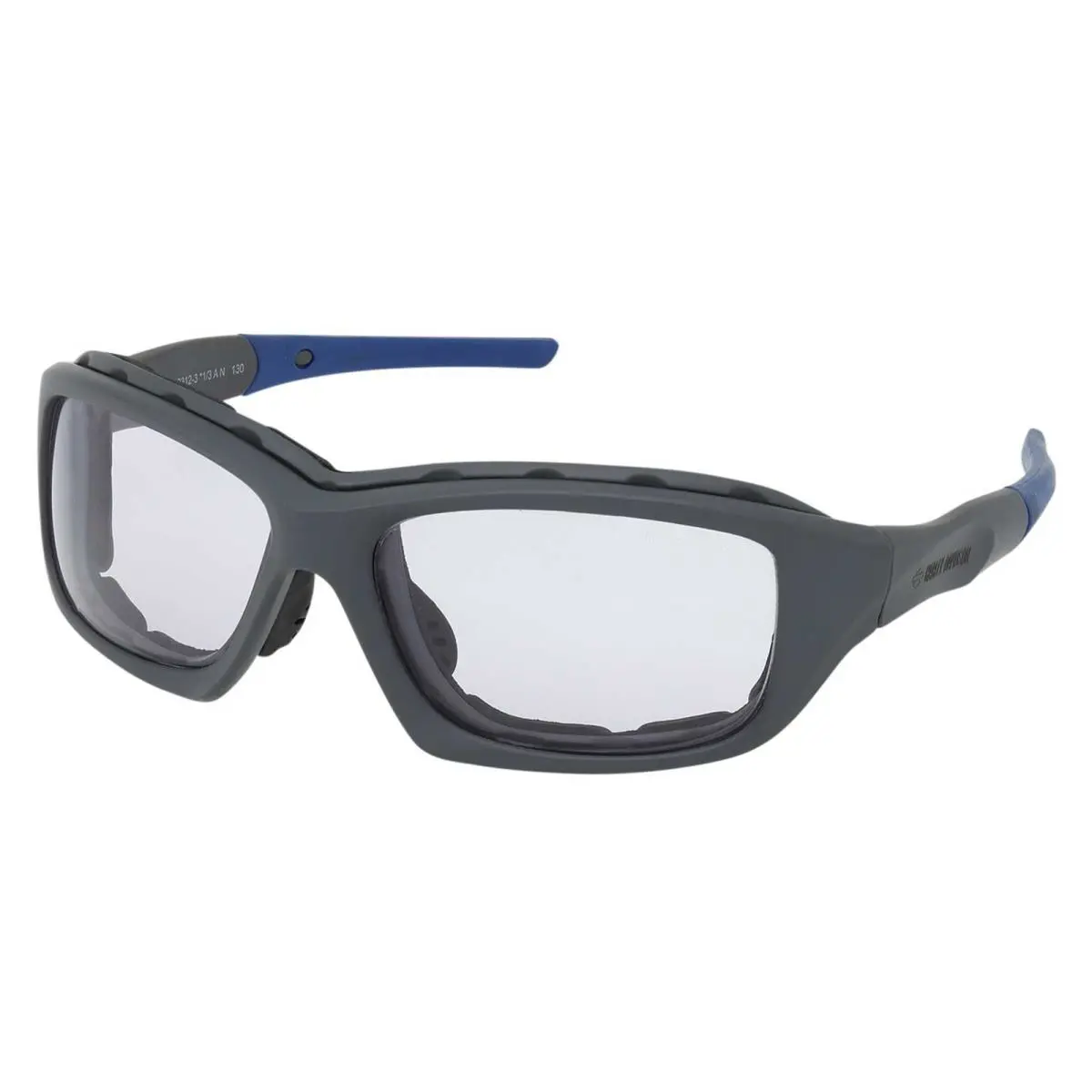 Harley-davidson Men`s Flames Sport Gray Sunglasses Clear Light-adjusting Lens by Harley Davidson
